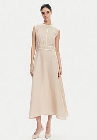 Sukienka letnia ICONA beżowa 