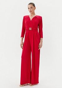 Sukienka wieczorowa Rinascimento różowa Kombinezon