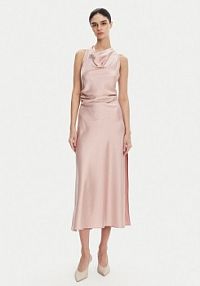 Sukienka koktajlowa Imperial różowa 