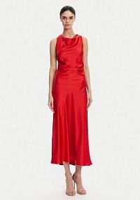 Sukienka koktajlowa Imperial czerwona 