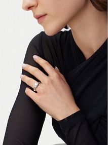 Pierścionek Guess srebrny 