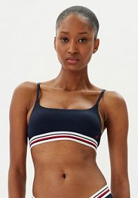 Strój kąpielowy Tommy Hilfiger granatowy Góra od bikini