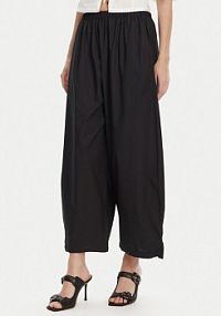 Spodnie eleganckie PINKO czarne damskie Materiałowe