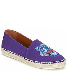 Espadryle Kenzo  fioletowe damskie CLASSIC ESPADRILLES TIGER
