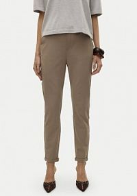 Chinosy Vero Moda beżowe 