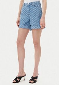 Szorty jeansowe KARL LAGERFELD niebieskie 