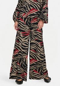 Spodnie eleganckie JDY wielokolorowe damskie Palazzo