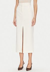 Spódnica ołówkowa Simona Corsellini beżowa 