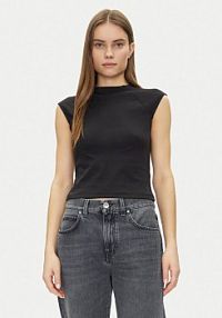Top Calvin Klein czarny damski Bluzka