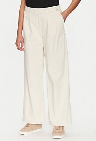 Spodnie eleganckie ONLY beżowe damskie Materiałowe Stella 15338662  Wide Leg
