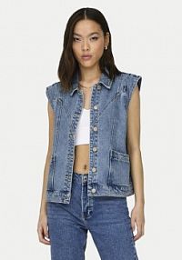 Kamizelka ONLY niebieska damska Kennedy 15278041  Regular Fit