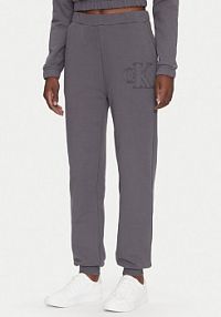 Spodnie dresowe Calvin Klein Jeans szare damskie 