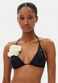 Strój kąpielowy KARL LAGERFELD czarny Góra od bikini