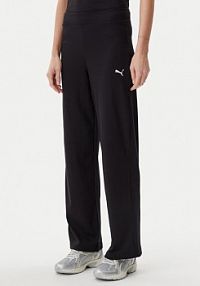 Spodnie dresowe Puma czarne damskie Ess Elevated 685025  Straight Fit