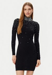 Sukienka codzienna Marciano Guess czarna 