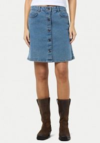 Spódnica jeansowa Noisy May niebieska 