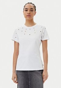 T-shirt Silvian Heach biały damski 