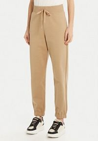 Spodnie dresowe Weekend Max Mara beżowe damskie 