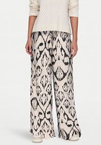 Spodnie eleganckie JDY beżowe damskie Materiałowe