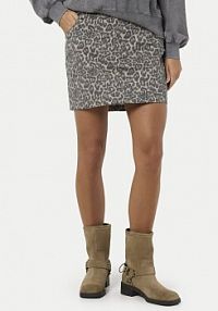 Spódnica mini Noisy May beżowa 