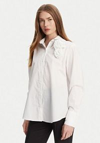 Koszula KARL LAGERFELD biała damska 