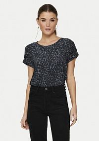 T-shirt ONLY szary damski 