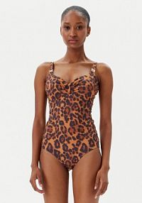 Strój kąpielowy Chantelle brązowy 