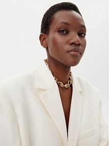 Naszyjnik Patrizia Pepe złoty Łańcuszek