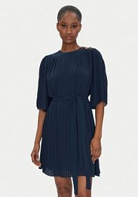 Sukienka koktajlowa TWINSET granatowa 