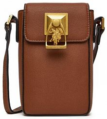 Torebka listonoszka U.S. Polo Assn. brązowa 