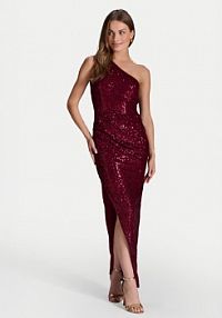 Sukienka wieczorowa Swing czerwona 