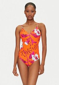 Strój kąpielowy Chantelle pomarańczowy 