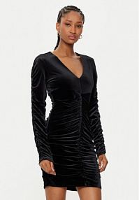 Sukienka koktajlowa Guess czarna 