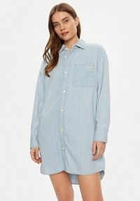 Sukienka jeansowa Calvin Klein Jeans niebieska 