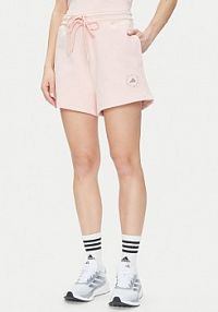 Szorty sportowe adidas by Stella McCartney różowe Adidas