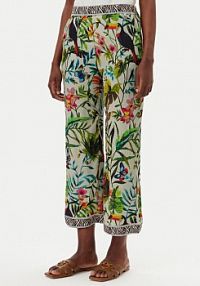 Spodnie eleganckie LOLA CASADEMUNT wielokolorowe damskie Materiałowe