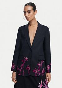 Żakiet Desigual czarny Marynarka