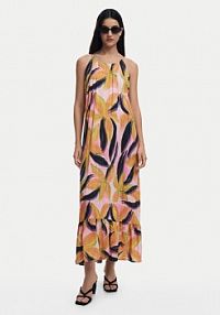 Sukienka letnia Desigual wielokolorowa 