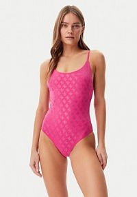 Strój kąpielowy Guess różowy 