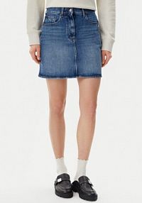 Spódnica jeansowa Tommy Jeans niebieska 