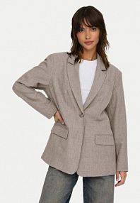 Żakiet ONLY beżowy Marynarka Linda 15328158  Oversize