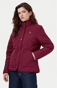 Kurtka przejściowa U.S. Polo Assn. czerwona damska 