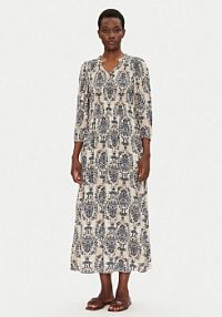 Sukienka letnia Fransa beżowa 