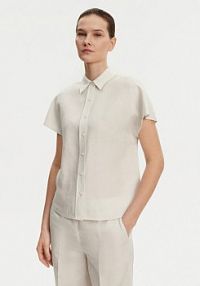 Koszula Calvin Klein beżowa damska 