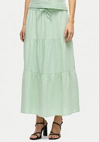 Spódnica maxi Vila zielona 