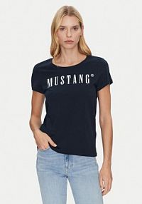 T-shirt Mustang granatowy damski 