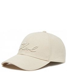 Czapka z daszkiem KARL LAGERFELD  damska 