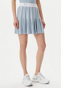 Spódnica mini Guess niebieska Plisowana