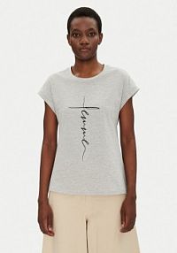 T-shirt Fransa szary damski 