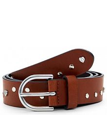 Pasek Desigual brązowy damski Damski